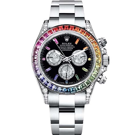 rainbow rolex preis|Rolex rainbow uhren.